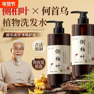 侧柏叶洗发水排行榜第一名洗头膏止痒生姜非控油去屑正品蓬松硅油