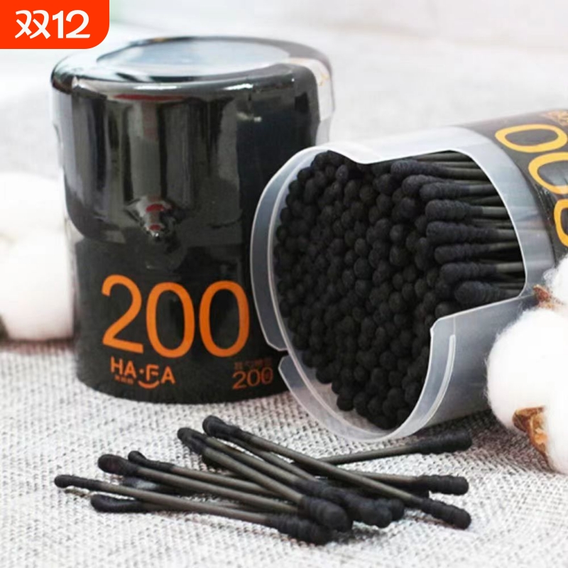 笑妈妈掏耳棉签双头螺旋耳勺款