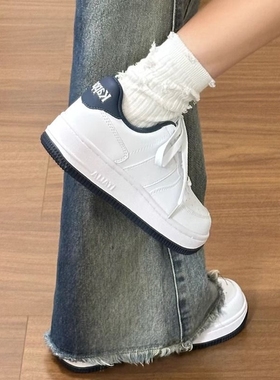 女鞋板鞋2025春夏季新款爆款百搭休闲时尚运动鞋厚底小白鞋子女款