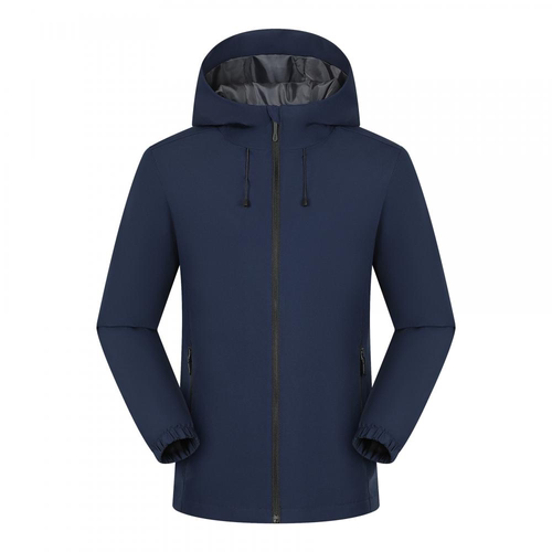 春秋冬高弹连帽防水防污冲锋衣