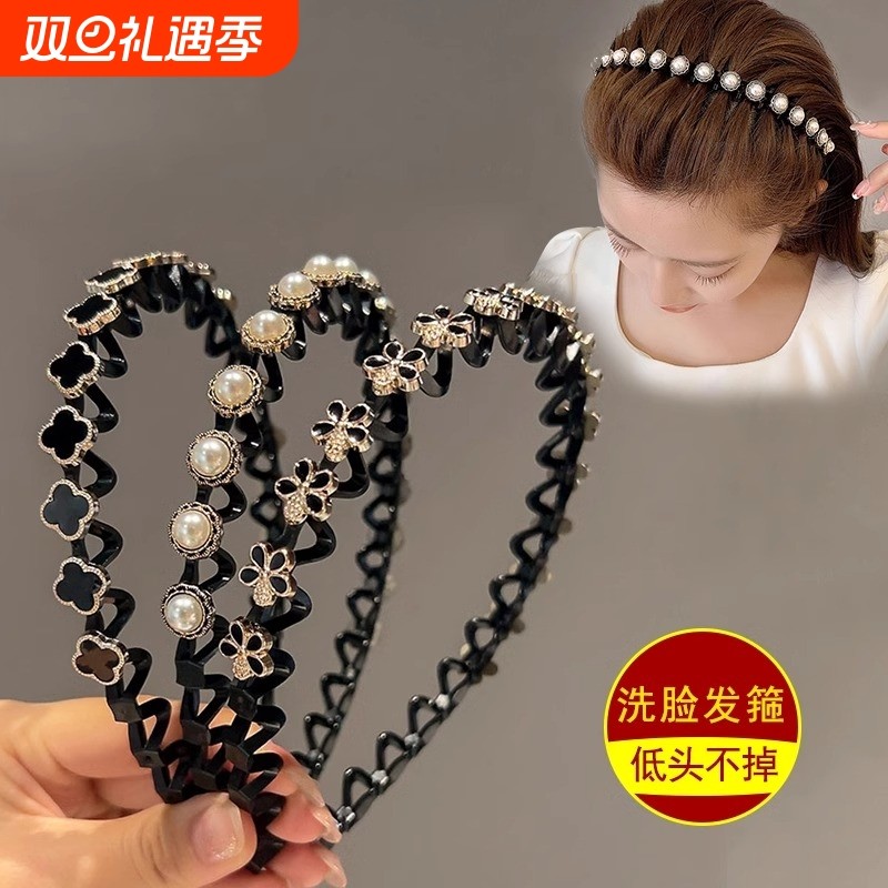 洗脸发卡发箍女波浪头箍碎发整理神器网红2025年新款头饰不勒头