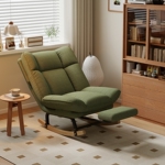 懒人摇摇椅躺椅客厅阳台家用休闲单人摇椅沙发可躺成人可折叠久坐