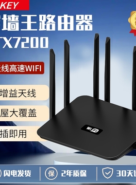 路由器千兆高速家用无线wifi6双频5g游戏电竞学生宿