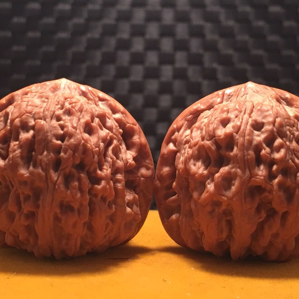 文玩核桃小众收藏古玩手把玩件绣球狮子头核桃狮子头满天星四座楼