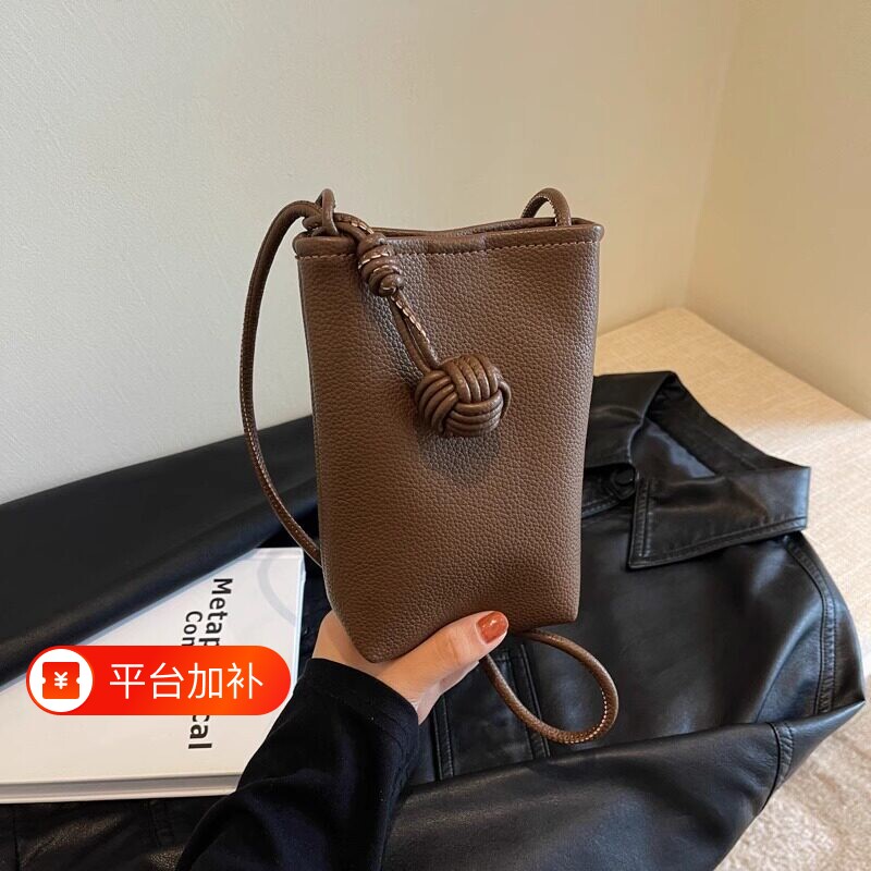 百红单肩迷你简约手机女搭新款小包版2026休闲复古.网包包斜挎包