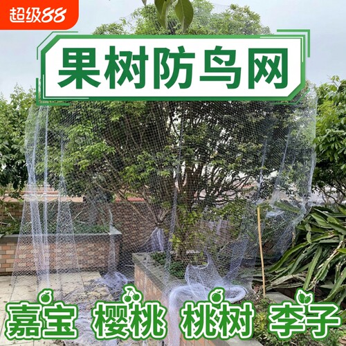 果园防鸟罩透明网|超1.3万次加购