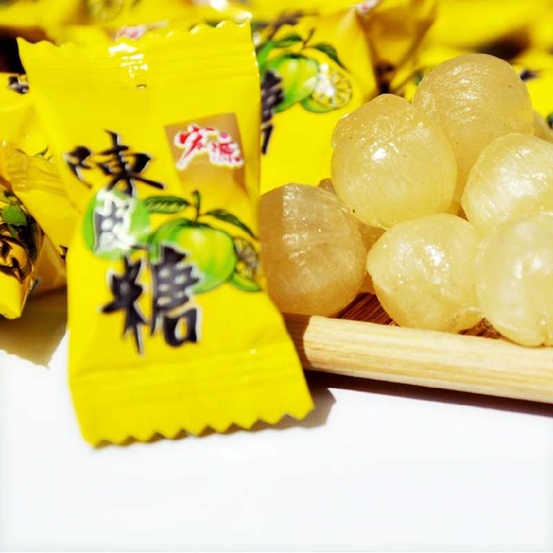 话梅糖水果味正品陈皮糖散装爆浆糖果休闲小零食橙皮硬糖喜糖