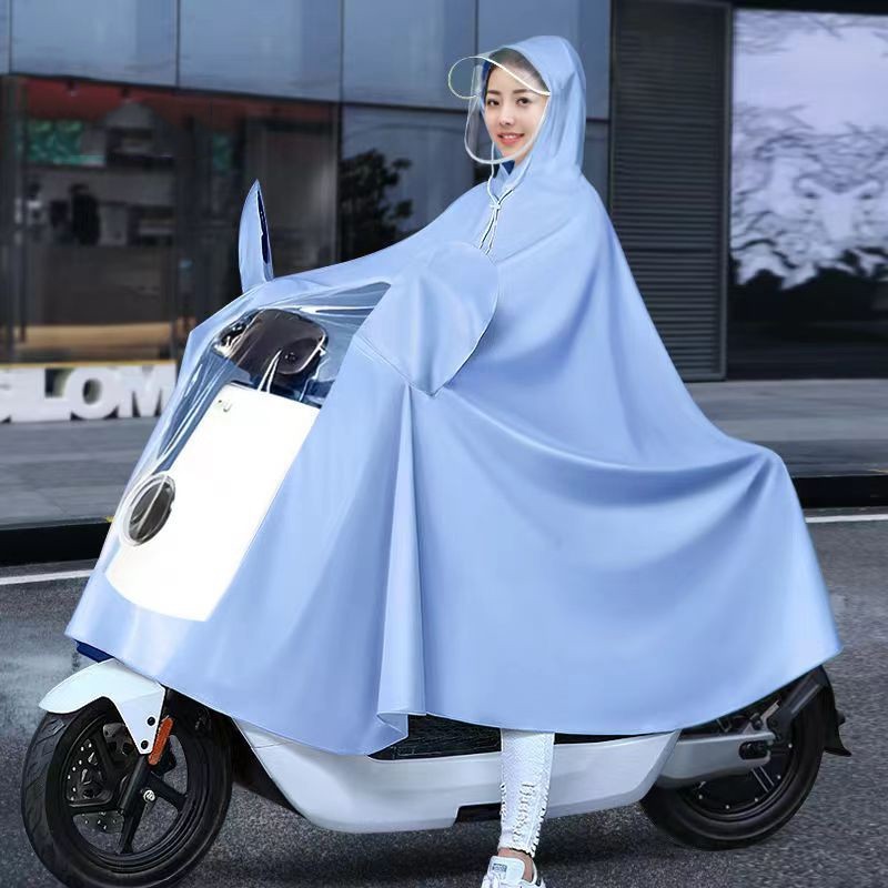 电动电瓶车雨衣男女款单人新款摩托自行车专用长款全身防暴雨雨披