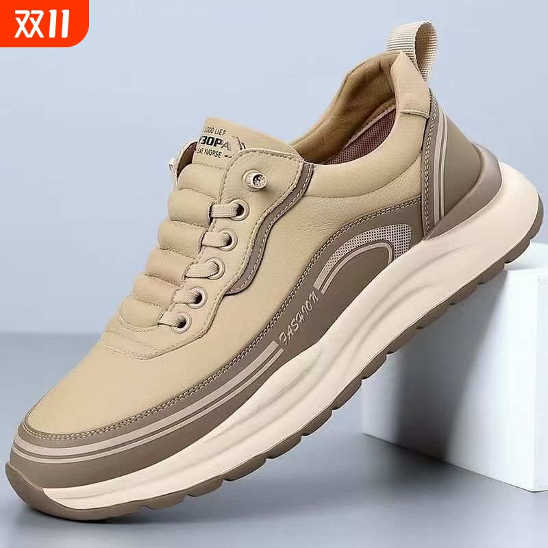 新款2025春秋季情侣板鞋休闲运动鞋潮流软底跑步鞋百搭鞋手工耐磨