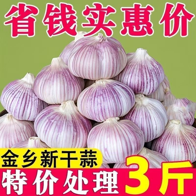 【正宗】山东特级大蒜头整箱新干蒜新鲜红皮大蒜头特大果火锅料理
