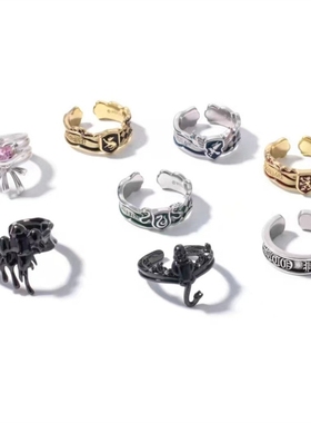 独特个性设计哈利波特系列戒指潮流电影联名周边学院礼物护卫爱情