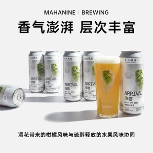啤酒大九酿造降临浑浊IPA清爽易拉罐大罐全开口精酿