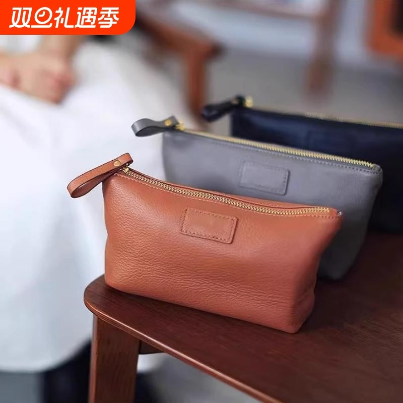 2025新款手拿包柔软女士质感真皮钱包零钱包手抓包可放手机包包