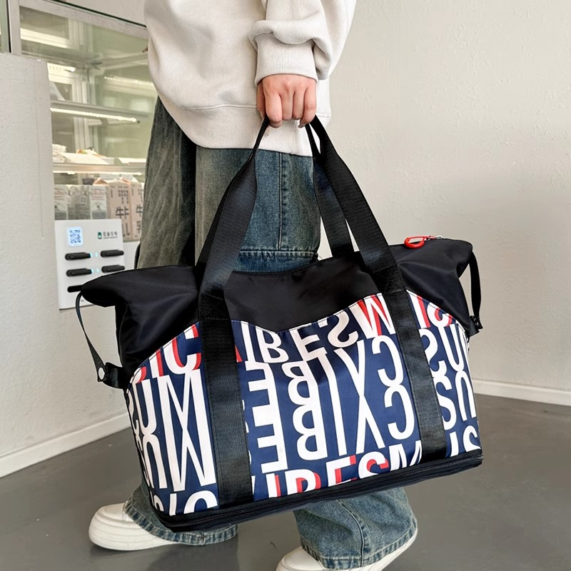 旅行包新款大容量手提行李包旅行轻便包运动健身包出差收纳登机包