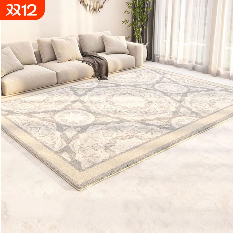 仿羊绒客厅地毯沙发茶几毯
