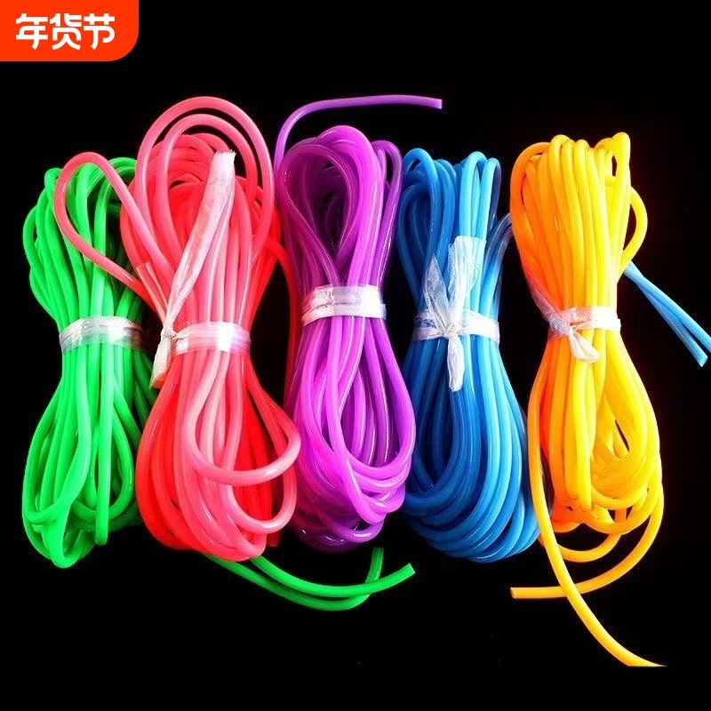 彩色长绳集体跳绳10米长多人跳学生用八字绳带手柄团体大长绳橡胶,运动/瑜伽/健身/球迷用品,跳绳,淘宝优惠券,粉丝福利购,淘宝优惠卷