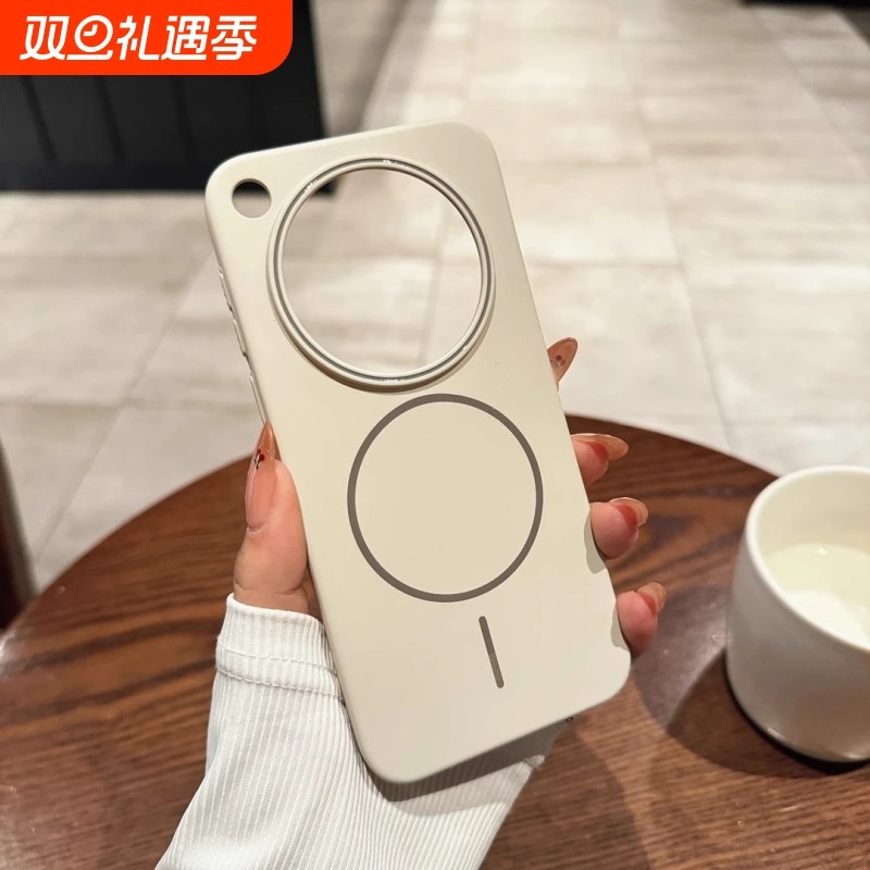 适用oppofindx8pro手机壳柔润超细磁吸圈OPPOFindX8s磨砂肤感全包防摔保护套findx8高级感男女同款超薄pc硬壳