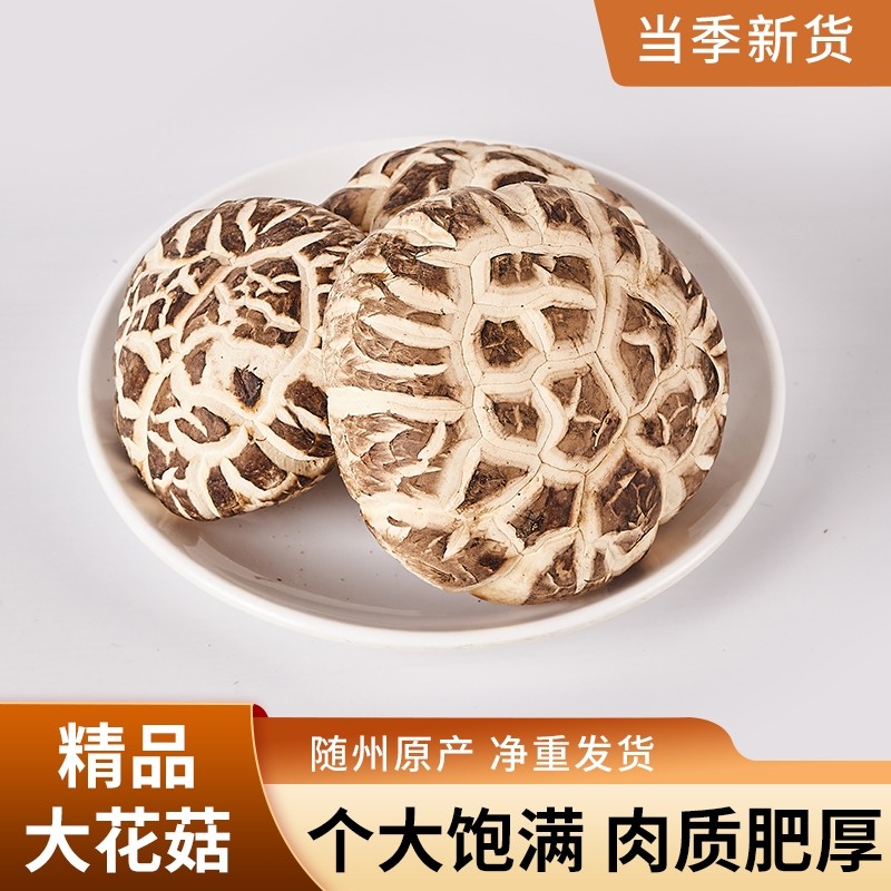 随州香菇神龙架大花菇干货椴木香菇菌菇蘑菇冬菇香茹批发农家特产