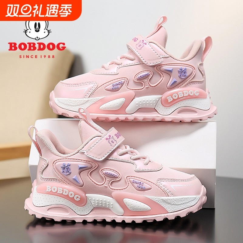 巴布豆2025秋冬新款女童运动鞋