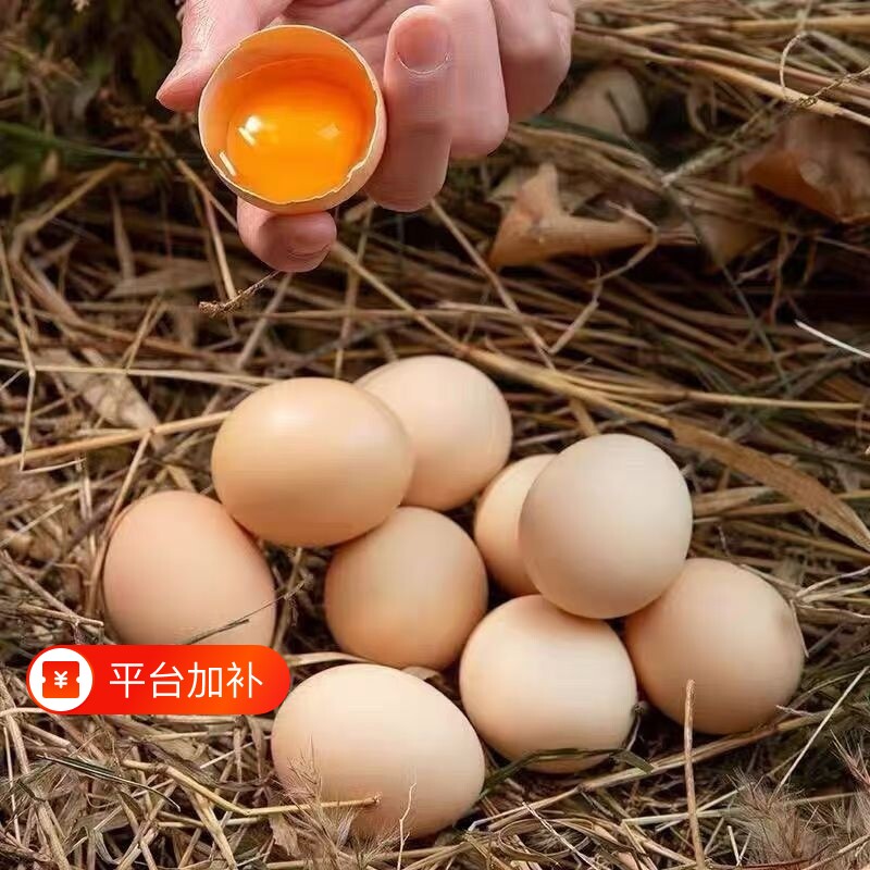 皖南小镇九华山土鸡蛋30枚可生食头窝蛋柴鸡蛋送货上门礼盒