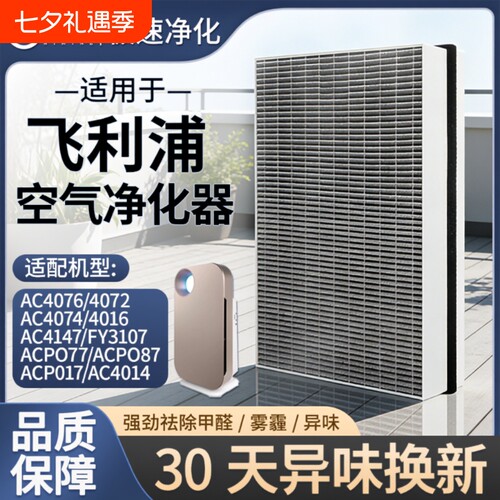 适配飞利浦空气净化器滤芯