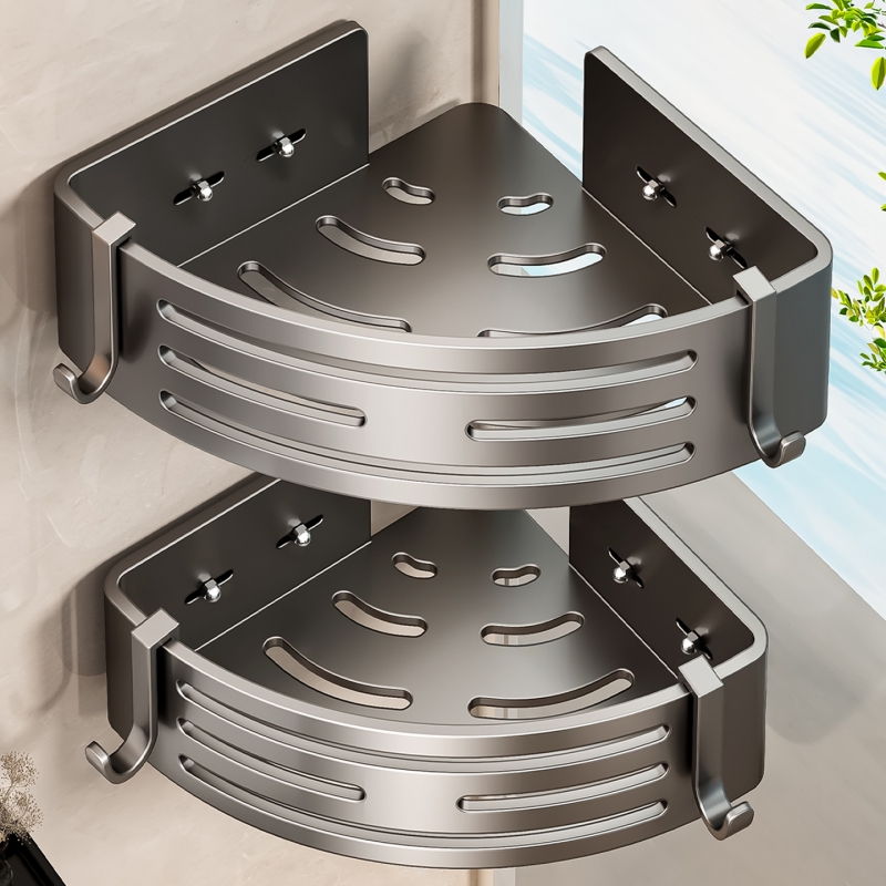 【热销99W+】免打孔三角篮