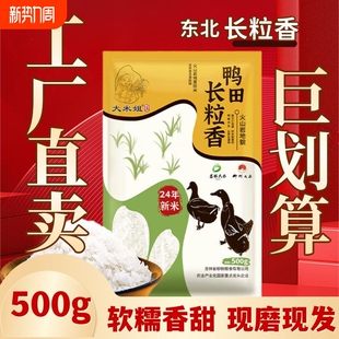 火山岩长粒香大米农家 便携小袋装 当季 新米东北吉林500g独立包装