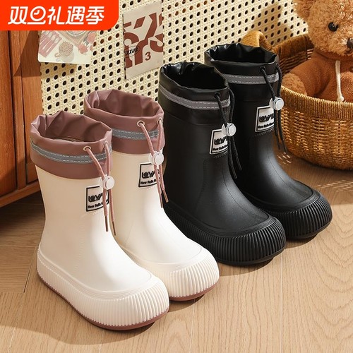 【宝妈推荐】儿童雨鞋胶鞋女款