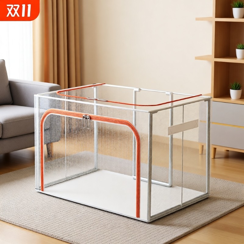 透明衣服收纳箱家用大容量衣柜衣物百纳箱子宿舍整理盒袋储物神器