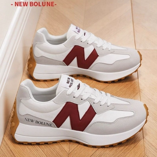 BOLUNE 小蛮腰阿甘跑步鞋 新百伦休闲男鞋 情侣新款 NB327运动鞋 NEW