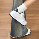 新款 爆款 子女款 板鞋 厚底小白鞋 2025春夏季 运动鞋 女鞋 百搭休闲时尚