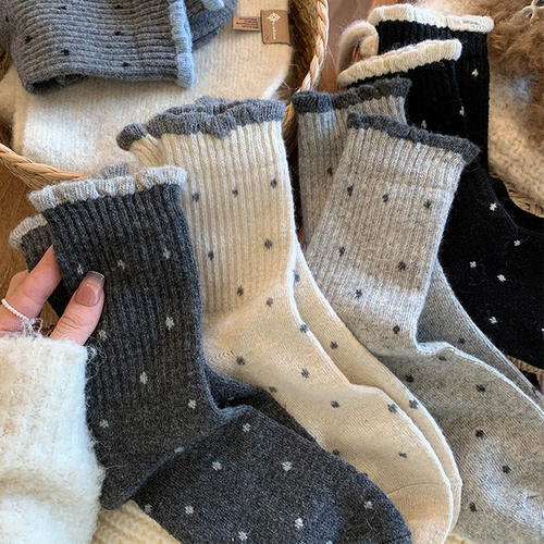 冻脚星人续命袜！女士加绒加厚