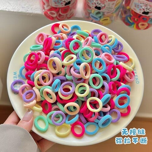 新年过年儿童发绳发圈不伤发橡皮筋小学生扎发女童头绳发饰高弹力