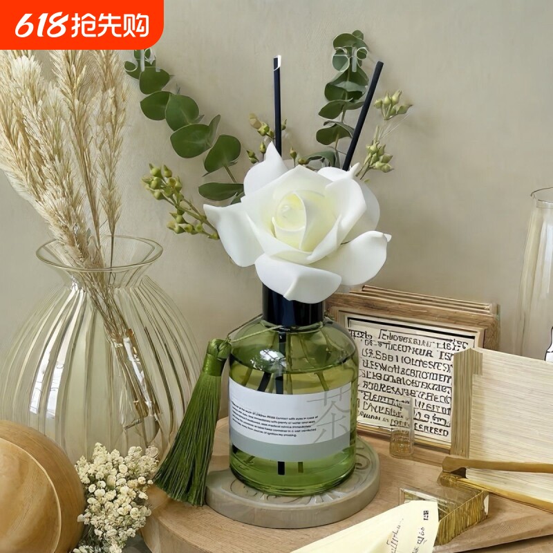 茉莉花茶香香薰家用持久精油熏香厕所卫生间栀子花香氛好物留香