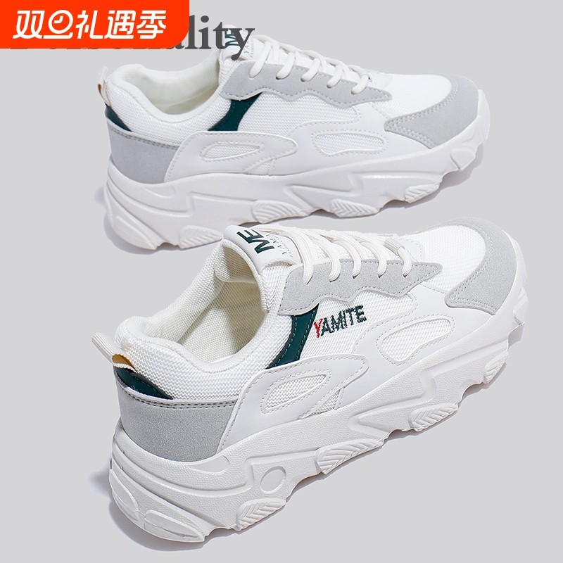 老爹鞋女新款2025秋冬季爆款时尚运动鞋百搭厚底显个高休闲鞋子潮