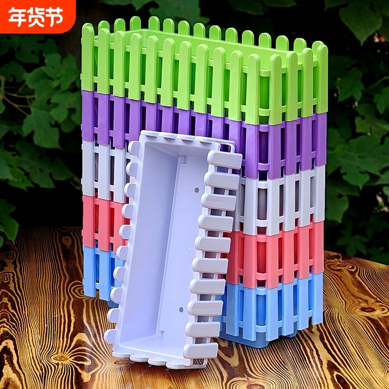 围栏长方形花盆栅栏式加厚花槽阳台菜园育苗种菜盆栽大号无孔水培