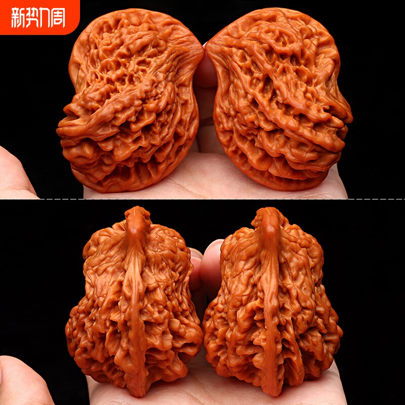 文玩核桃异形小鸟官帽畸形鸳鸯和平鸽小众手把玩件盘玩包浆老树