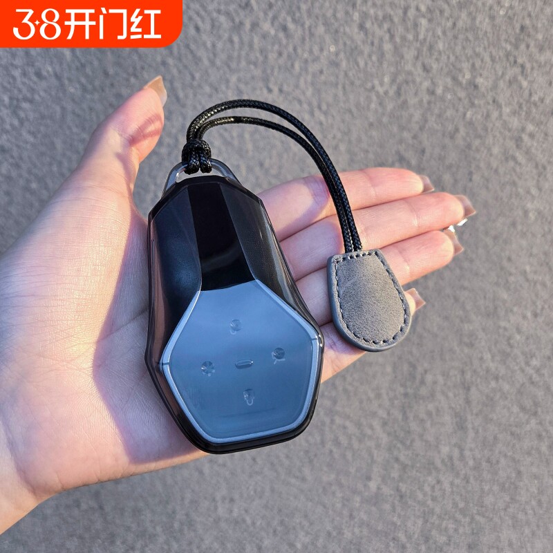 广汽昊铂HL钥匙套昊铂HT透明外壳昊铂GT保护包汽车用品扣25/26款