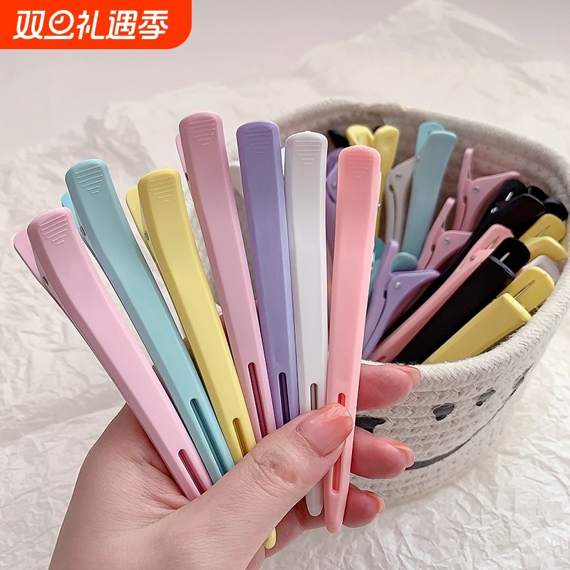 发根蓬松夹美发夹子无痕鸭嘴夹高级彩色化妆定型夹刘海夹洗脸发卡