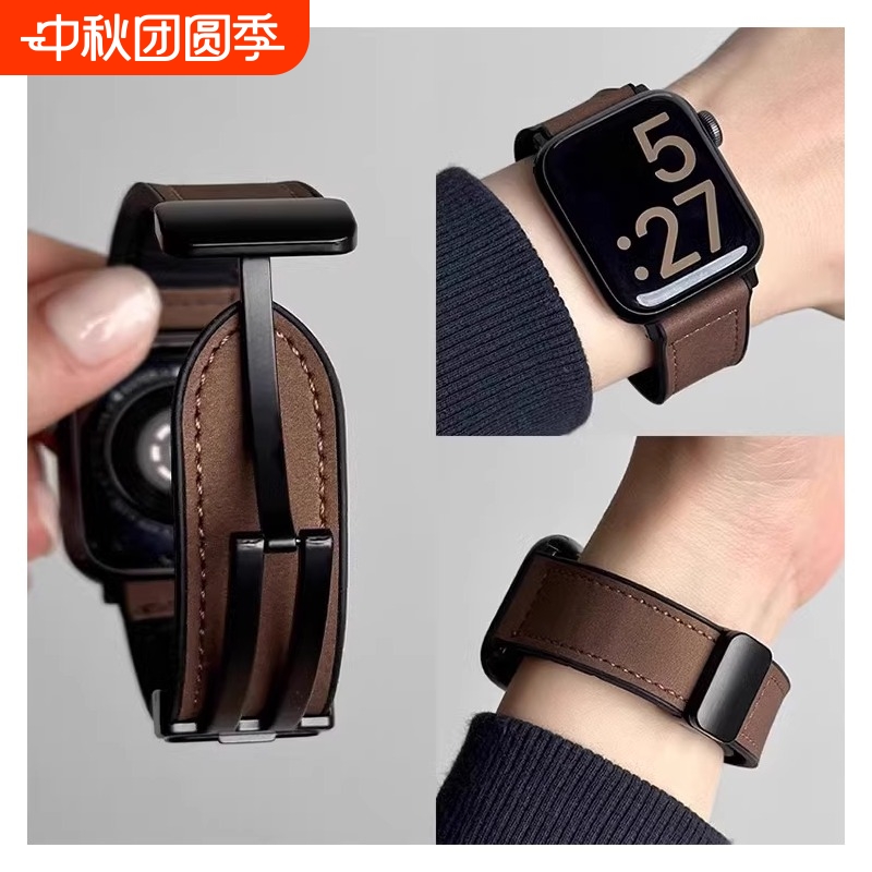 小米9pro疯马皮表带|千人加购
