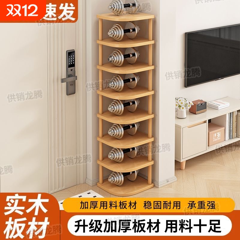 实木鞋架多层小窄简易鞋架子室内新款2025爆款鞋柜收纳免安装鞋子