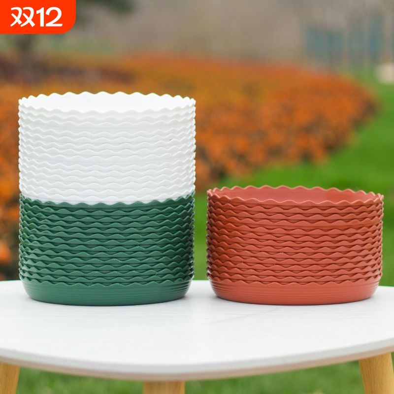 花大爷塑料底托花盆托盘