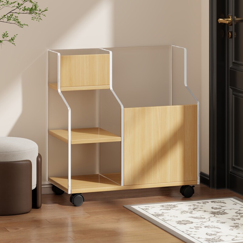 健身器材收纳框运动装备球拍置物架大容量桶跳绳瑜伽垫收纳筐家用