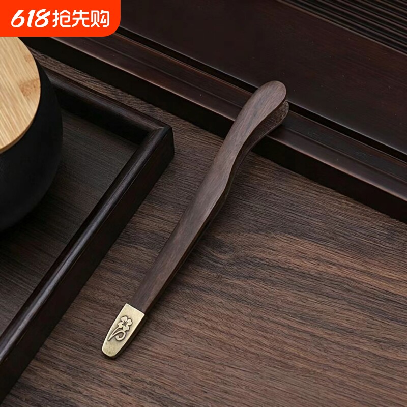 新款国潮茶夹茶巾茶杯夹子防烫功夫茶具配件