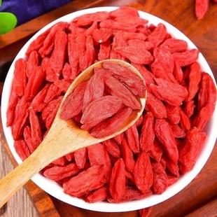 宁夏正宗枸杞特级大颗粒免洗罐装 干头茬泡水无硫大粒特优级大果