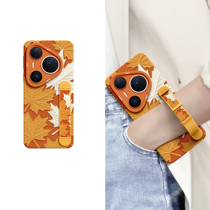 适用华为Pura系列手机壳油画植物