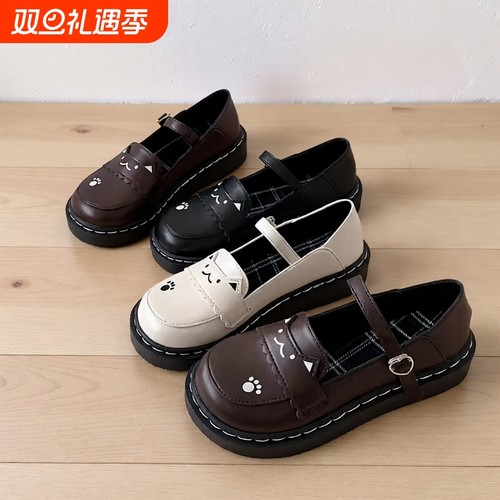 学院风玛丽珍鞋Lolita单鞋