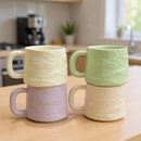 石纹杯早餐陶瓷大容量马克杯陶瓷杯咖啡杯家用水杯老师送礼盒装