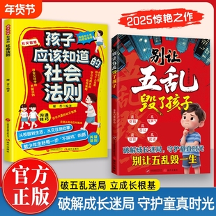 别让五乱毁了孩子正版破解成长迷局守护童真应该知道的社会法则传授社交智慧与沟通技巧让孩子懂人情知世故情绪稳定书籍策略认知