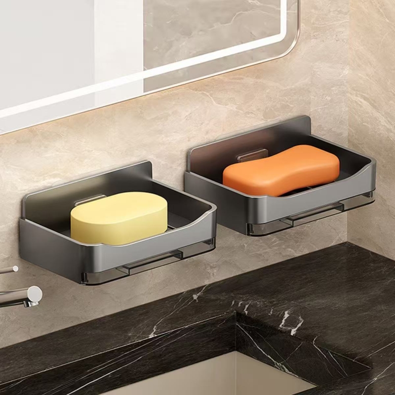 【掉落白送】浴室壁挂沥水肥皂盒